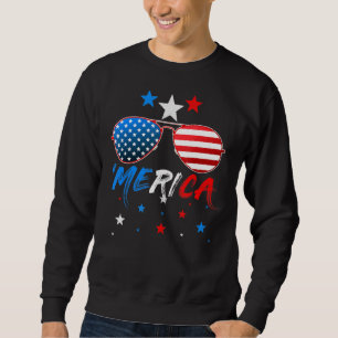 Moletom 4 De Julho Merica Óculos Solares Homens Mulheres C