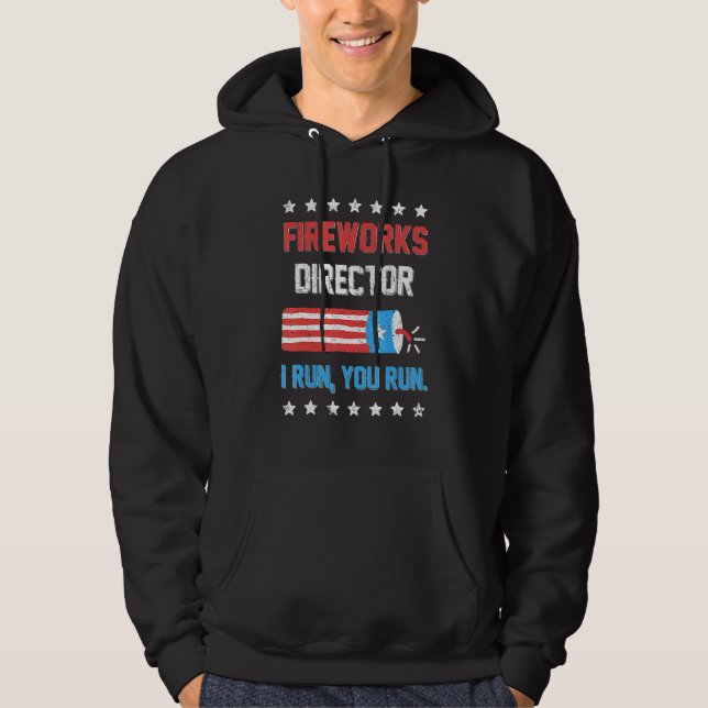 Moletom 4 De Julho Tee Fireworks Diretor Eu Lhe Lanço (Frente)