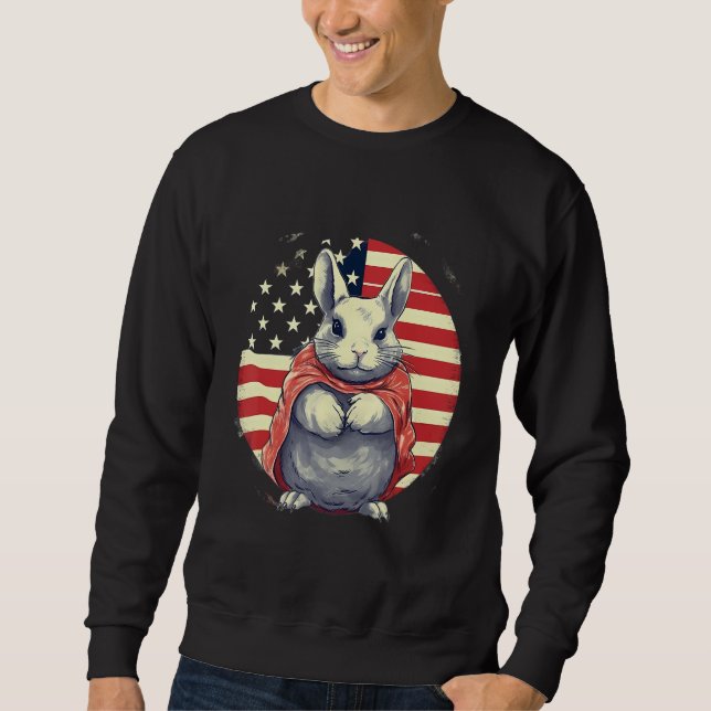 Moletom 4th Of July US Flag Chinchilla (Frente)
