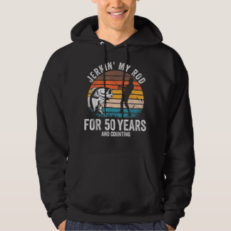 Moletom 50th Birthday Gift for Fisherman Men Funny Fishing