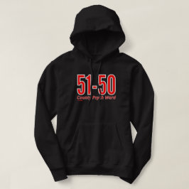 Moletom "51-50", treinador psiquiátrico do condado engraça
