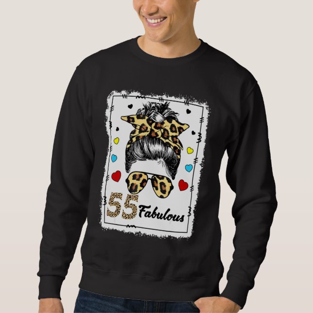 Moletom 55 Anos Fabuloso, Brun Leopard, 1967 (Frente)