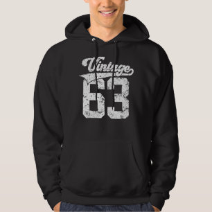 Moletom 59 anos de idade Vintage 1963 College 59º aniversá