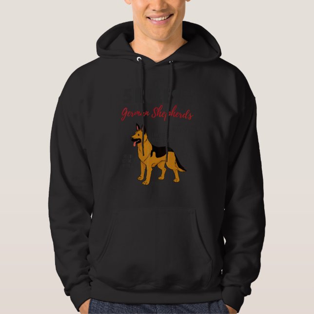 Moletom 5 Regras Para Os German shepherd 1 (Frente)