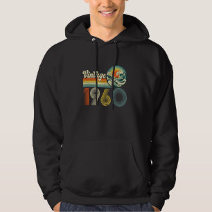 Moletom 65º Aniversário Oferece Nascer Vintage Em 1960 65