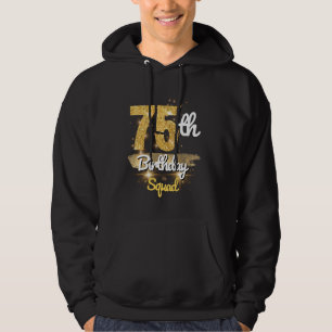 Moletom 75.º Aniversário Esquadrão Engraçado 75 anos Spa d