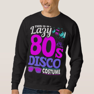 Moletom 80 Disco Music 1980s Festa de Costume Retro 80