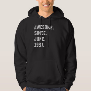 Moletom 85.º aniversário é maravilhoso desde junho de 1937