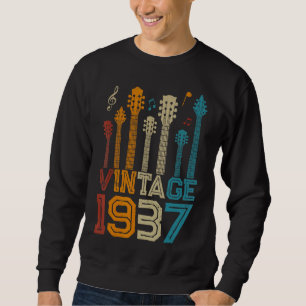 Moletom 85. Aniversário Vintage 1937 Guitarista