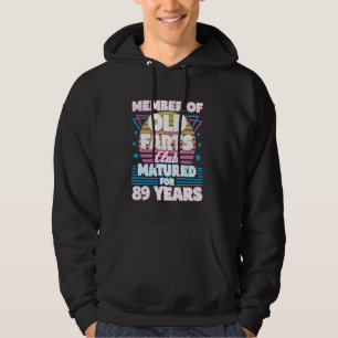 Moletom 89 anos, festas com festas de 89 anos, divertida, 