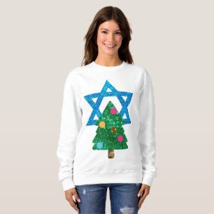 Moletom a camisola das mulheres de hanukkah do