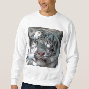 Moletom A camisola dos homens brancos do tigre