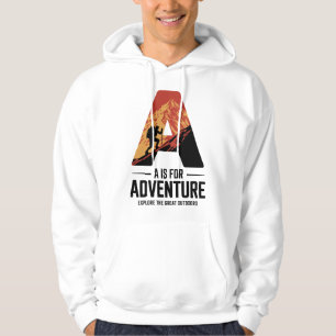 Moletom A é para Adventure Hiking Mountain Design