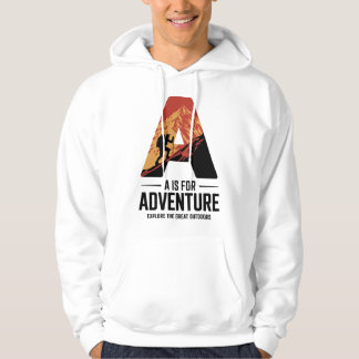Moletom A é para Adventure Hiking Mountain Design