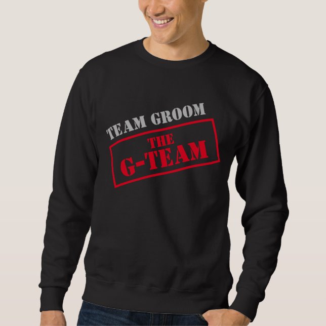 Moletom A Equipe G-Team Groom (Frente)