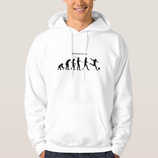 Moletom A Evolução do Homem (Futebol) (Frente)