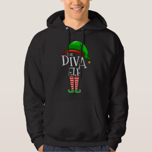 Moletom A família Diva Elf, que combina com o presente de 