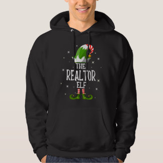 Moletom A Família Realtor Elf Correspondendo ao Natal