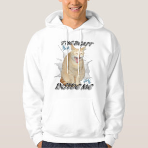 Moletom A Fera Dentro de Mim camisola engraçada de meme de