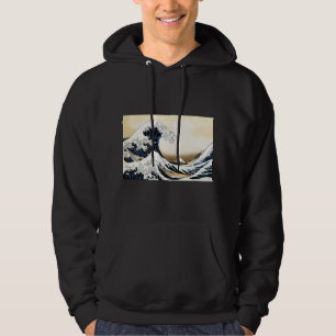 Moletom A Grande Onda de Kanagawa Hokusai, arte japonês