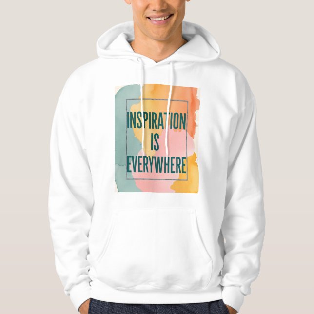 Moletom A Inspiração Está em Toda Parte (Frente)