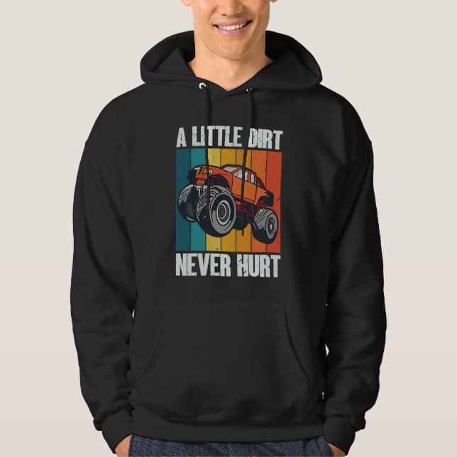 Moletom A Little Dirt Never Hurt 4x4 Offroad Cool Four Whe (Frente)