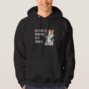 Moletom A Melhor Terapêutica É Um Gato Calico