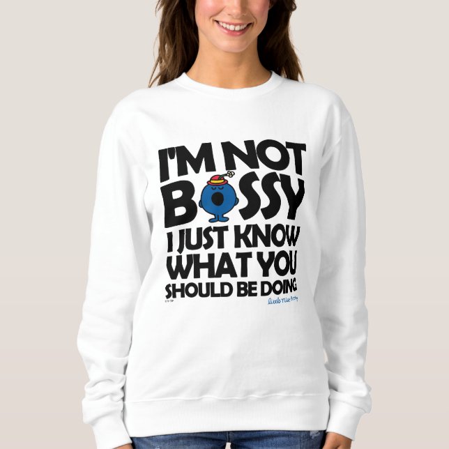Moletom A Menina Bossy Sabe. (Frente)