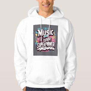 Moletom A Música É Seu Superpoder 2