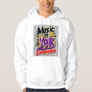 Moletom A Música É Seu Superpoder 3