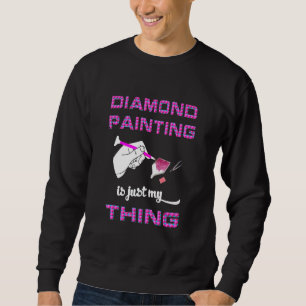 Moletom A Pintura Diamond É Só A Minha Arte Diamante Por R