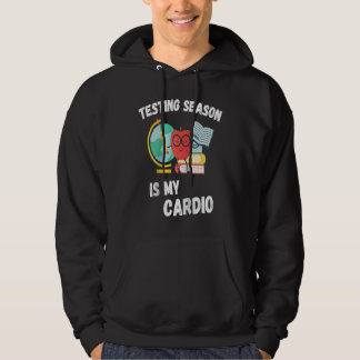 Moletom A Temporada de Testes é Meu Cardio Alunos Testam P