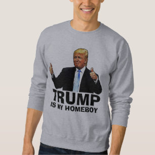 Moletom A TRUMP É A MINHA T-Shirts FICAR EM CASA 2024