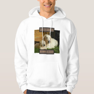 Moletom A vida é a foto do cão Ouro