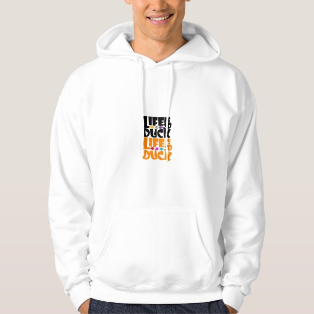 Moletom A vida é tão pateta! Hoodie (Frente)