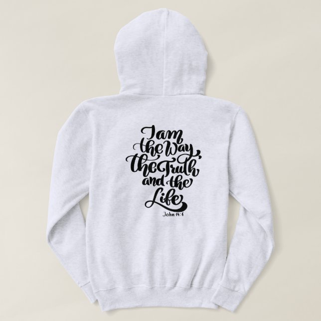 Moletom A vida real (Verso do Design)