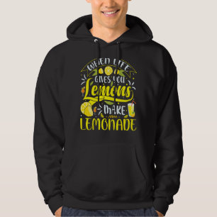 Moletom A Vida Te Dá Limões Fazendo Sumo De Limonada