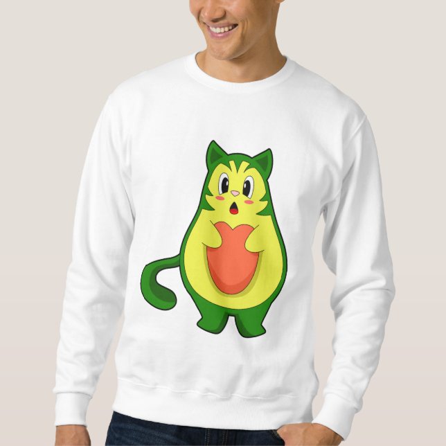 Moletom Abacate de Gato (Frente)
