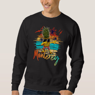 Moletom Abacaxi Óculos de sol Dabbing Monterey Vacation Su