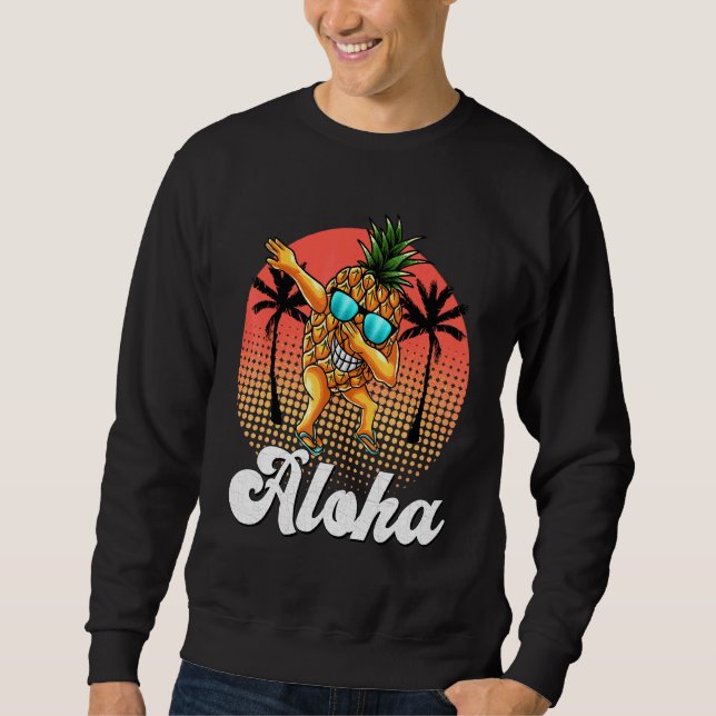 Moletom Abbing Pineapple Sunglass Aloha Hawaii Summer P (Frente)