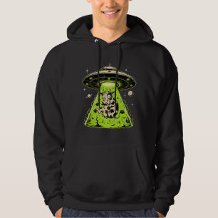 Moletom Abdução de Vaca Alienígena Weirdcore Surreal