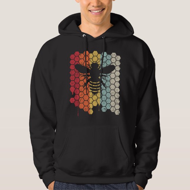 Moletom Abelha . Apicultor Estilo Retro (Frente)
