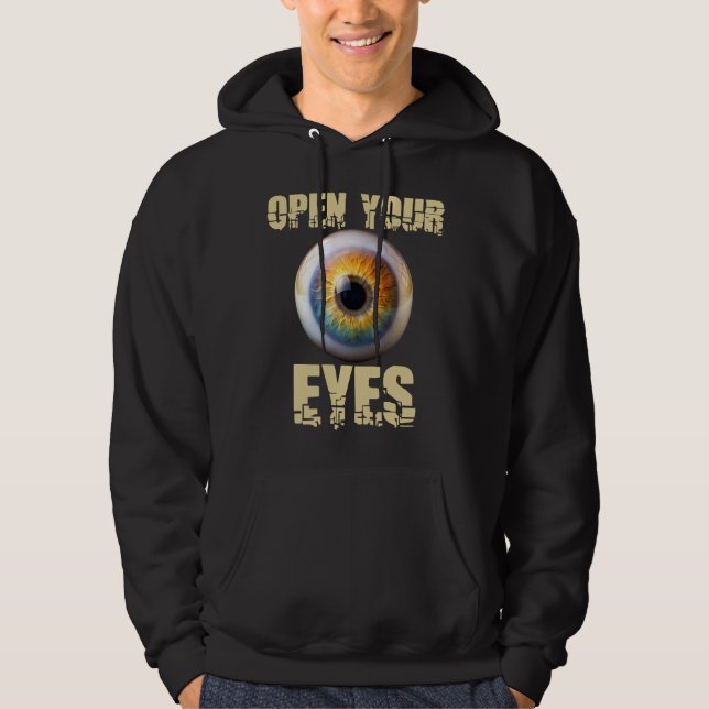Moletom Abra Seus Olhos, Design de Olho (Frente)