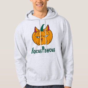 Moletom Abracadabra Halloween abóbora gato ruivo mágico