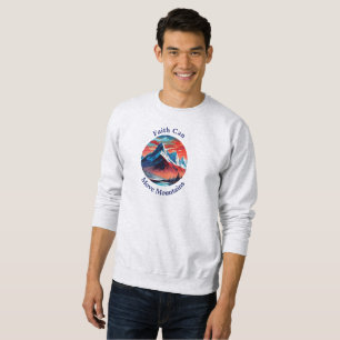 Moletom Abrace o Poder da Fé Sweatshirt