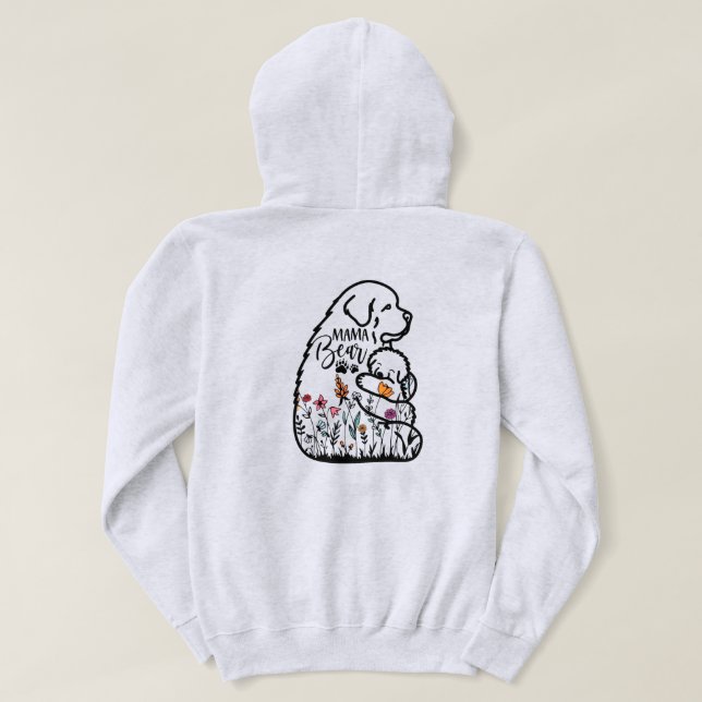 Moletom Abraço de Urso (Verso do Design)
