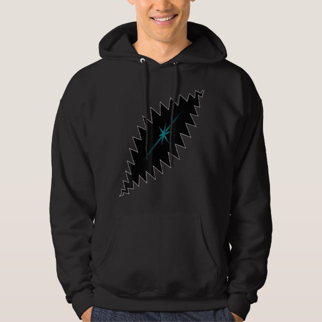 Moletom Abrindo Teal (Frente)