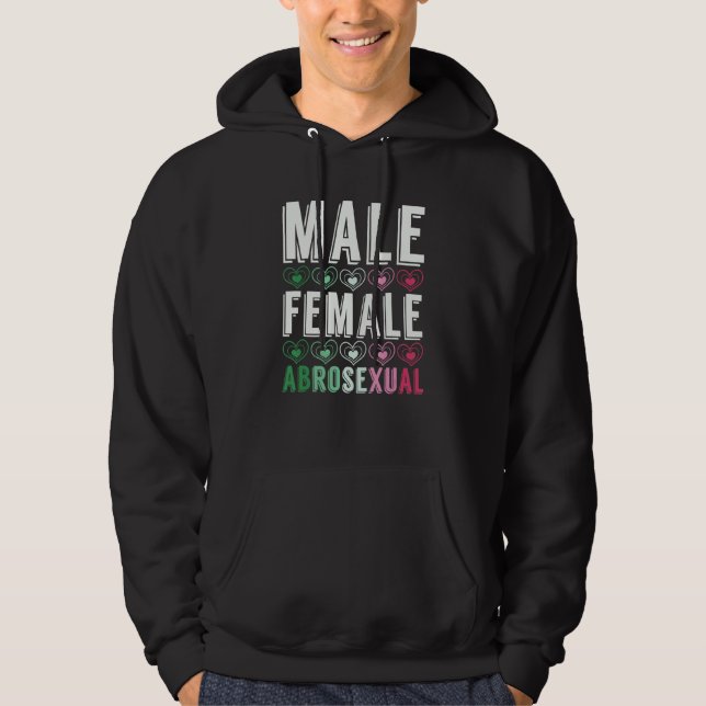 Moletom Abrosexualidade Sinalizador Queer Pride Lgbt Mascu (Frente)