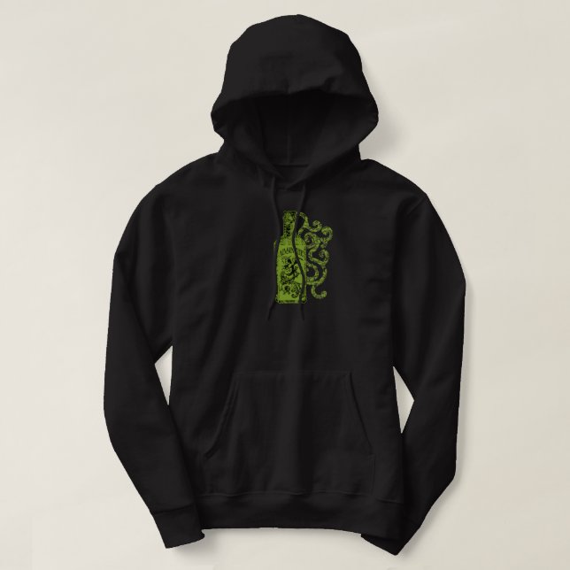 Moletom Absinthe Bottle Swirls (Frente do Design)
