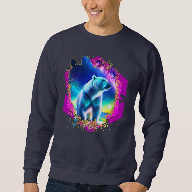 Moletom Abstrato Stellar Bear (Frente)